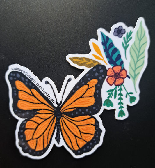 Butterfly Sticker